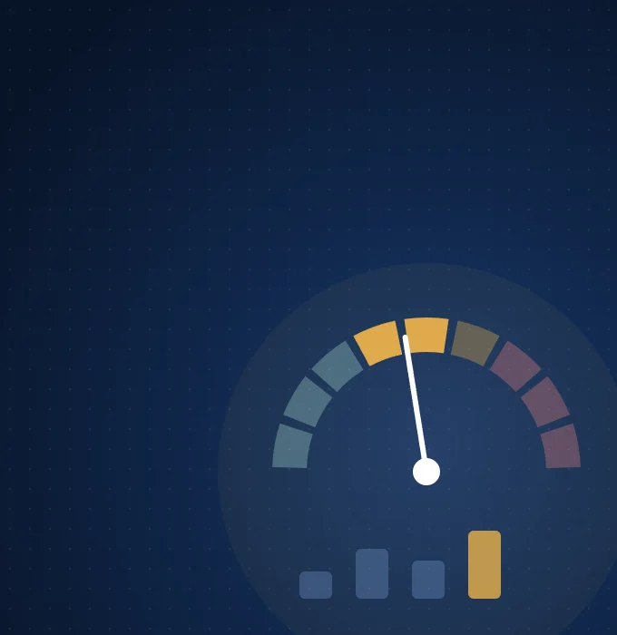 Risk scoring gauge